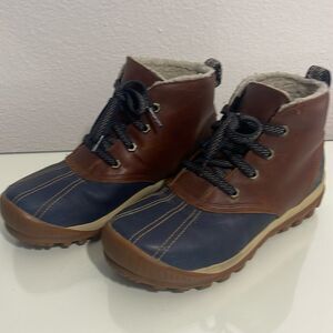 Timberland Navy Boots Waterproof Chukka 7.5